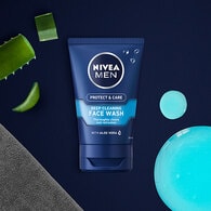 NIVEA MEN Deep Cleaning Face Wash Protect & Care, 100ml