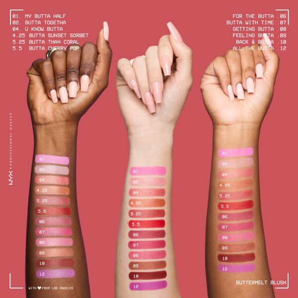 NYX Professional Makeup Buttermelt Blush Butta Cherry Pop