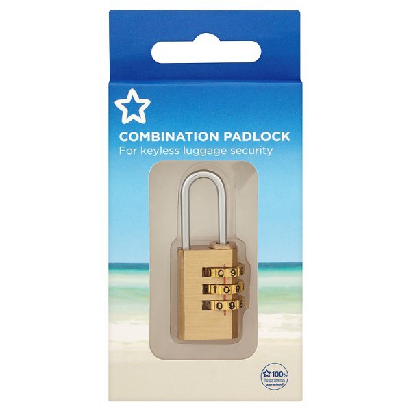 Superdrug No Key Padlock