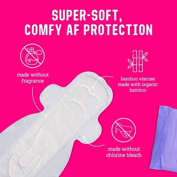 Flo Bamboo Ultra-Long Pads (10 Pads)