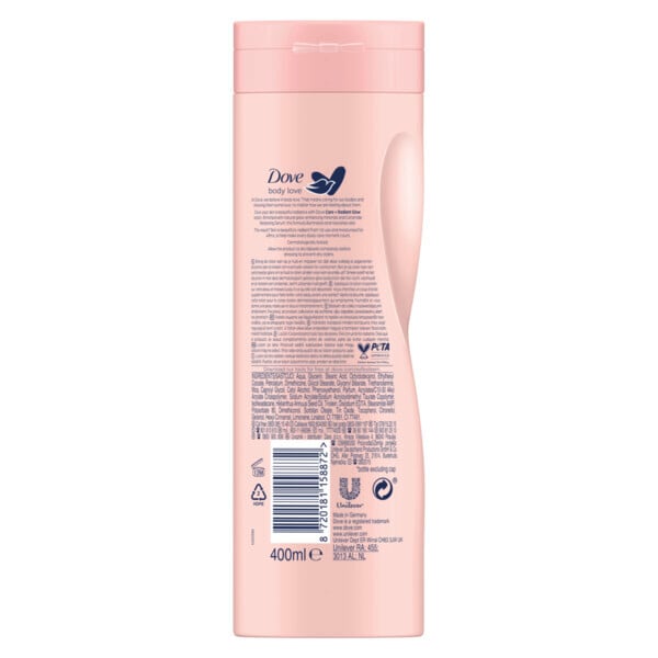 Dove Body Love Body Lotion Care + Radiant Glow 400 Ml