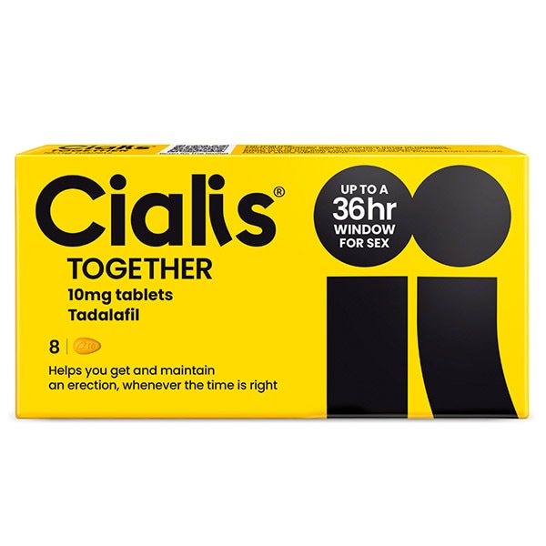 Cialis Together 10mg Tablets - 8 Pack