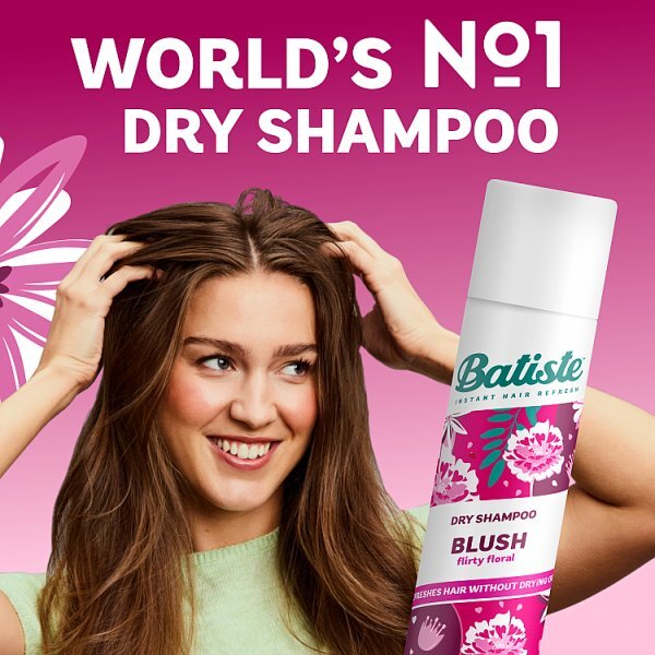 Batiste Dry Shampoo Floral & Flirty Blush 200ml