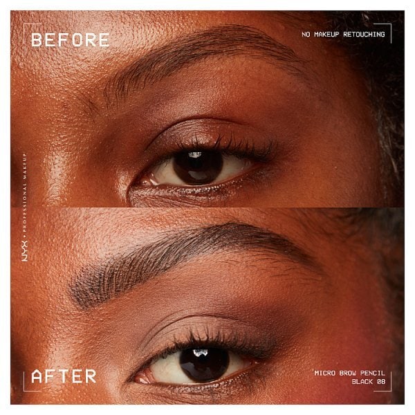 NYX Professional Makeup Micro Brow Pencil Black