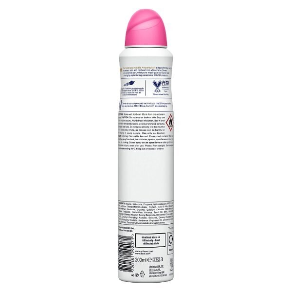 Dove Advanced Care Invisible Care Anti-Perspirant Aerosol 200 ml