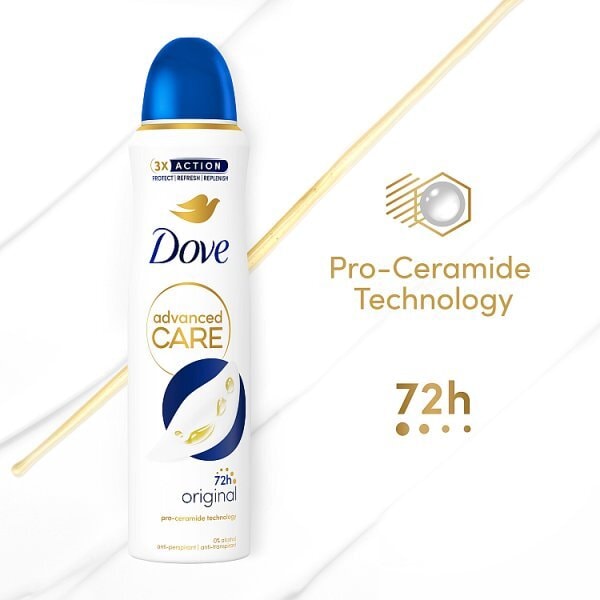 Dove Advanced Care Original Anti-Perspirant Aerosol 150 ml