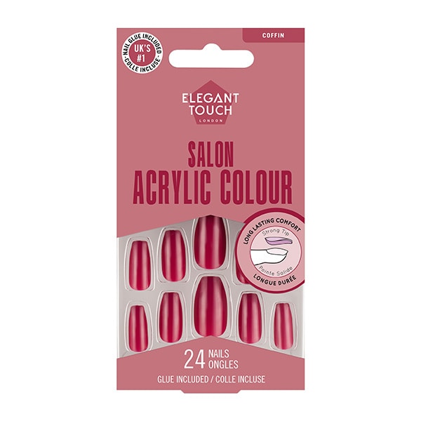 Elegant Touch Colour Acrylic Berry Lemonade