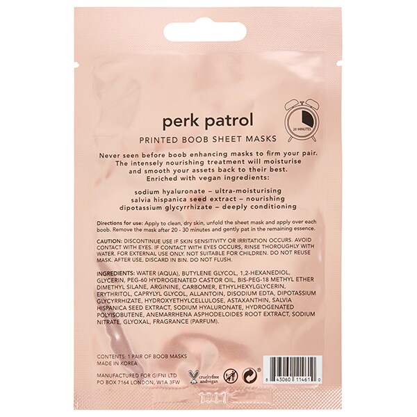 Holler & Glow Patrol Boob Mask