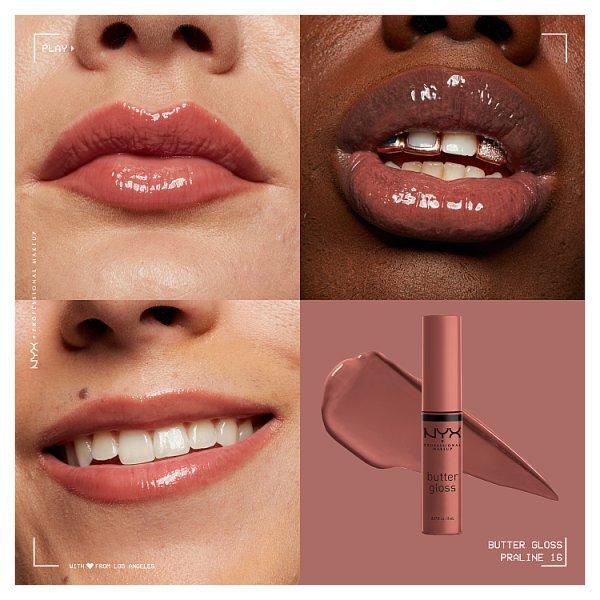 NYX Professional Makeup Butter Gloss - Praline