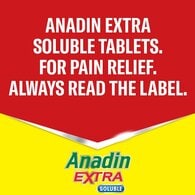 Anadin Extra Soluble Aspirin 12 Tablets