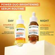Garnier Night Serum, 10% Pure Vitamin C & Hyaluronic Acid