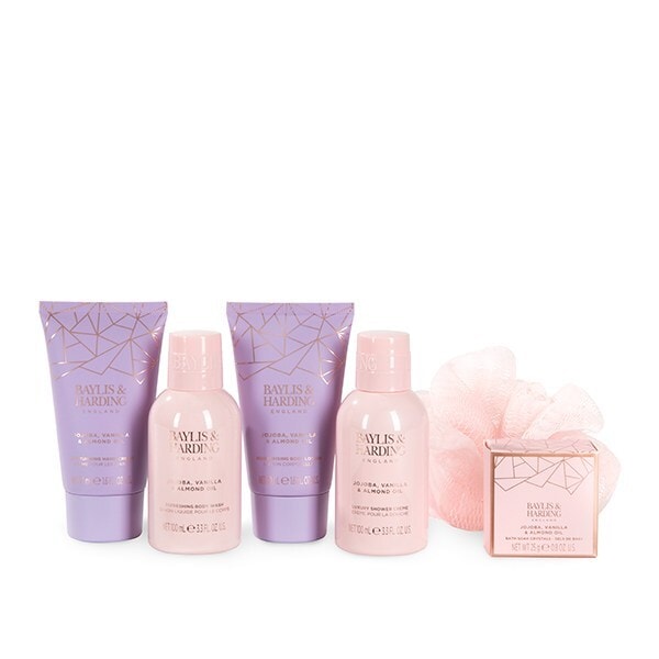 Baylis & Harding Jojoba, Vanilla & Almond Oil Mini Stack