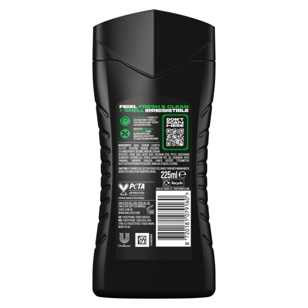 Lynx Bodywash Shower Gel Africa 225ml