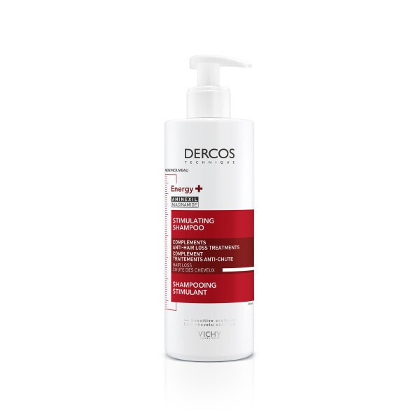 Vichy Dercos Anti-Hair Loss Shampoo for Weak Hair and Sensitive Scalps 390ml
