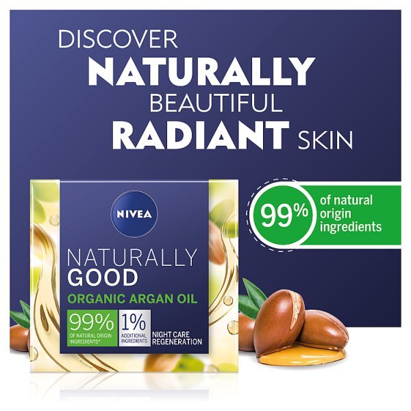 DNRAD NIVEA Naturally Good Face Night Cream 50ml