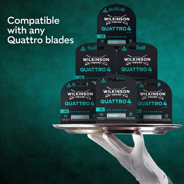 Wilkinson Sword Quattro Mens Razor
