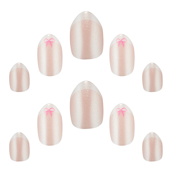 Elegant Touch Petite Gel Finish - Pink Bows