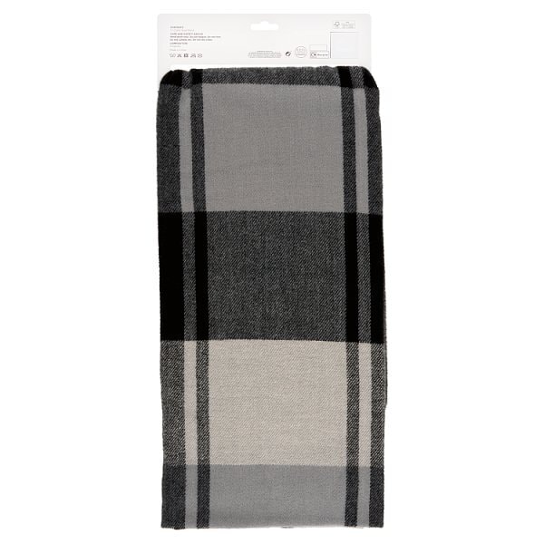 S/D Scarf Black Check