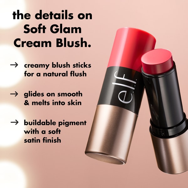 e.l.f. Soft Glam Cream Blush Gumball