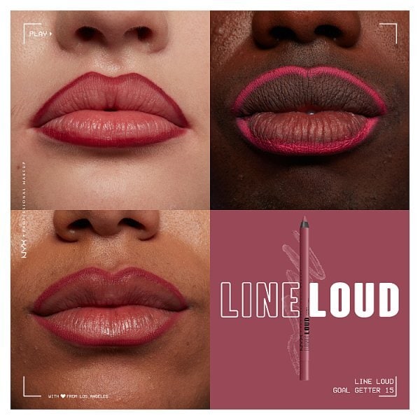 NYX Professional Makeup Line Loud Lip Liner Goal Getter