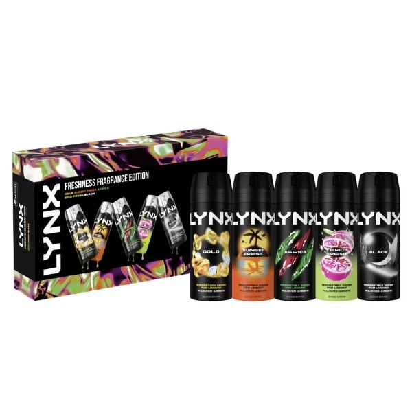 Lynx Freshness Fragrance Edition Gift Set 5 pc