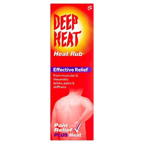 Deep Heat Effective Pain Relief Heat Rub 100g