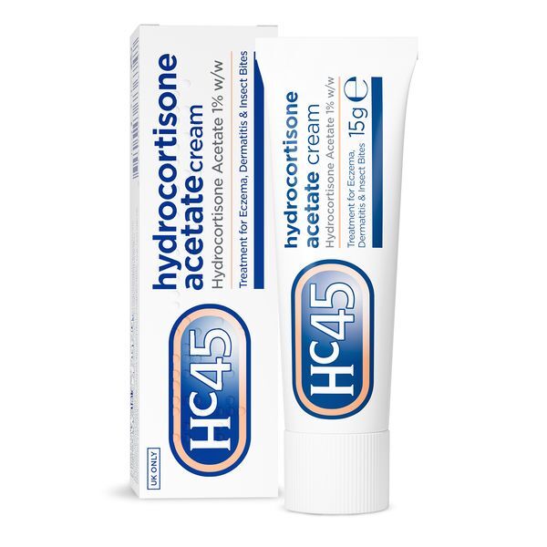 Hc45 Hydrocortisone Cream 15g