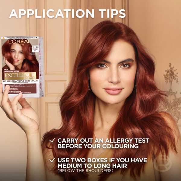 L'Oréal Excellence Crème Universal Nudes 5UR Red