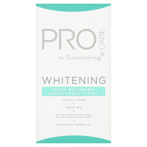 Superdrug ProCare Dissolvable Teeth Whitening Strips