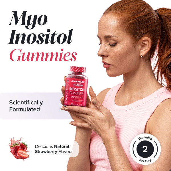 Novomins PCOS Inositol 60 Gummies