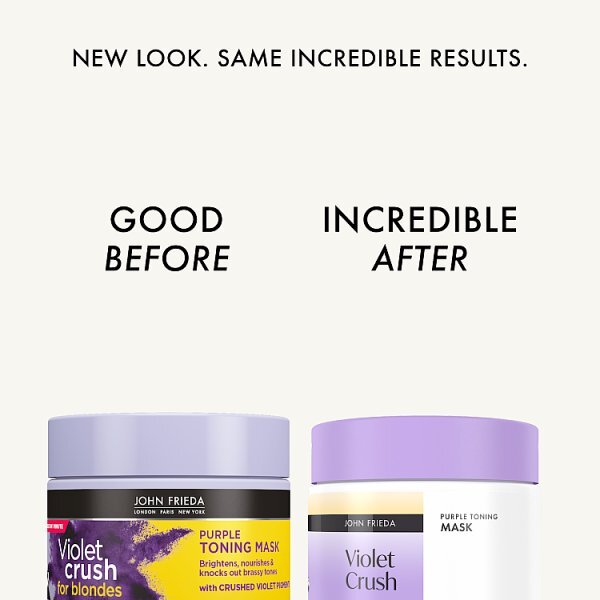John Frieda Violet Crush Purple Toning Mask 250Ml
