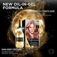 Preference 7.23 Rose Gold Blonde Permanent Hair Dye