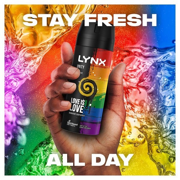 Lynx Limited Edition Unity Pride Aerosol Body Spray 150 ml
