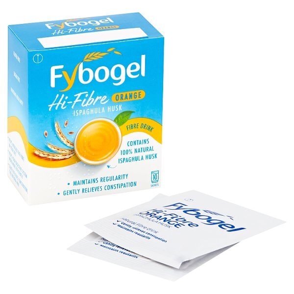 Fybogel Hi Fibre Orange Constipation Relief 10 Sachets