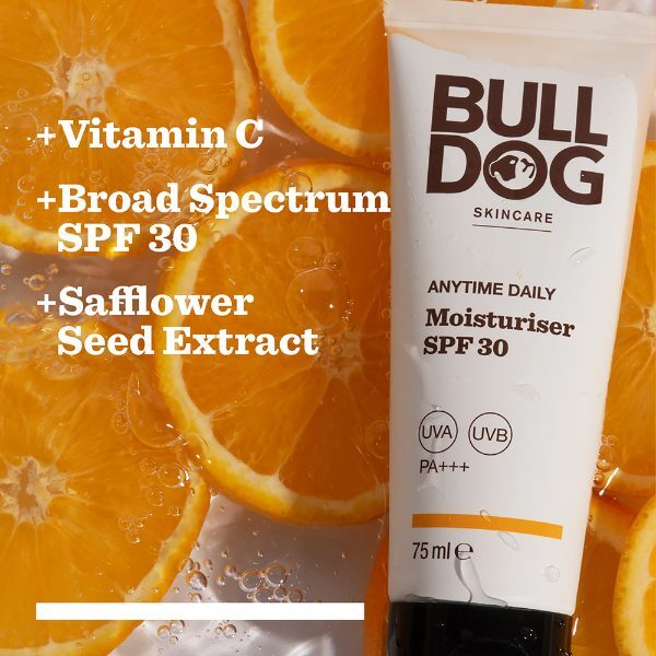 Bulldog Skincare Anytime Daily Moisturiser SPF 30 75ml