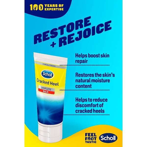 Scholl Cracked Heel Skin Repair Balm Cream 60ml