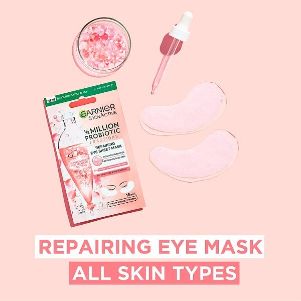 Garnier Skinactive Probiotic Repairing Eye Sheet Mask