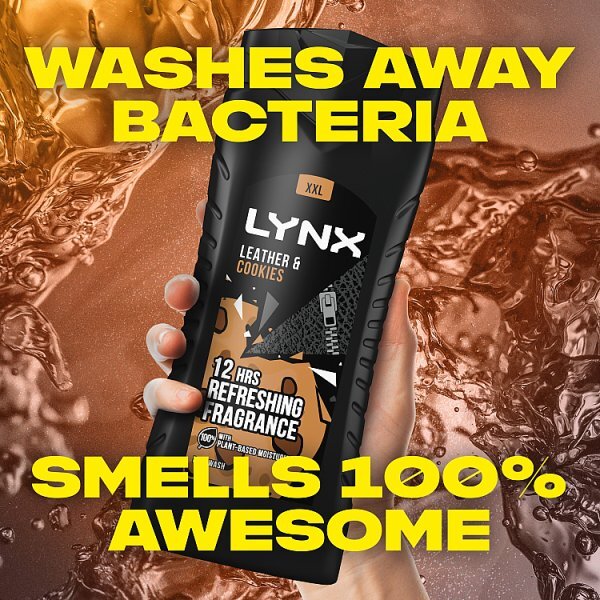 Lynx Collision Leather & Cookies Shower Gel 500ml