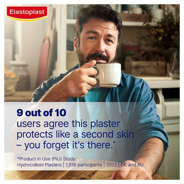 Elastoplast Second Skin Protection Plasters 6 Pack