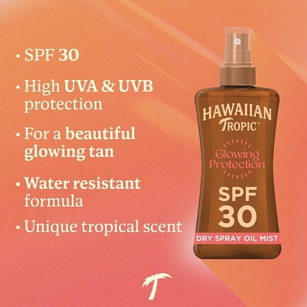 Hawaiian Tropic Dry Protective Oil Spray SPF30 200ml