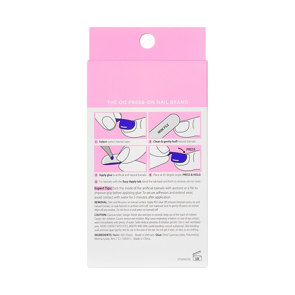 KISS GLAM SHIMMER TOENAILS TWINKLE TOES