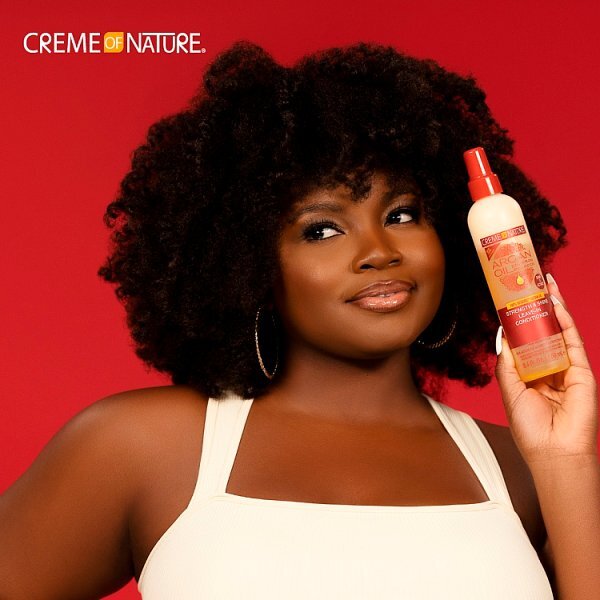 Creme of NatureÿArgan Oil Strength & Shine Leave-in Conditioner 250ml