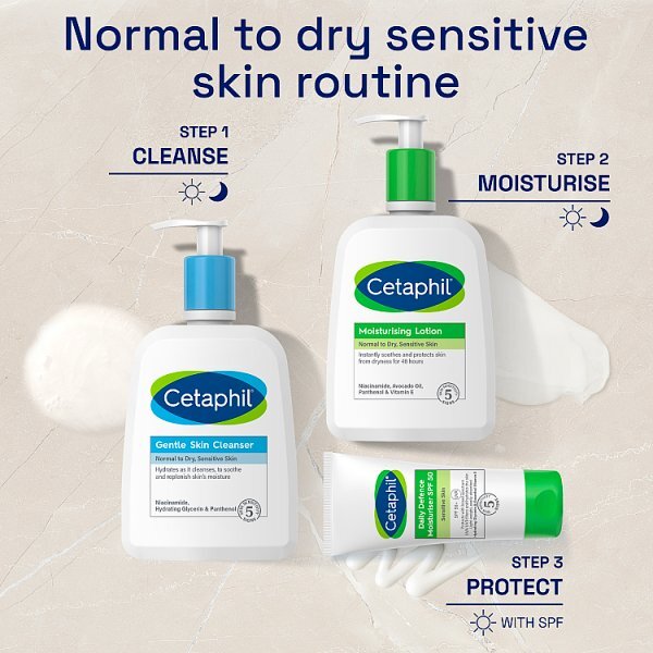 Cetaphil Daily Defence Moisturiser SPF50+ 50g
