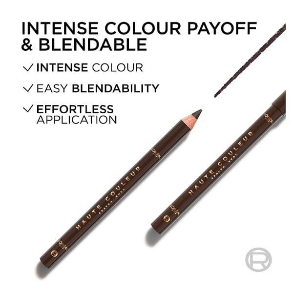 L'Oréal Paris Haute Couleur Crayon Khol Eyeliner Brun Leather