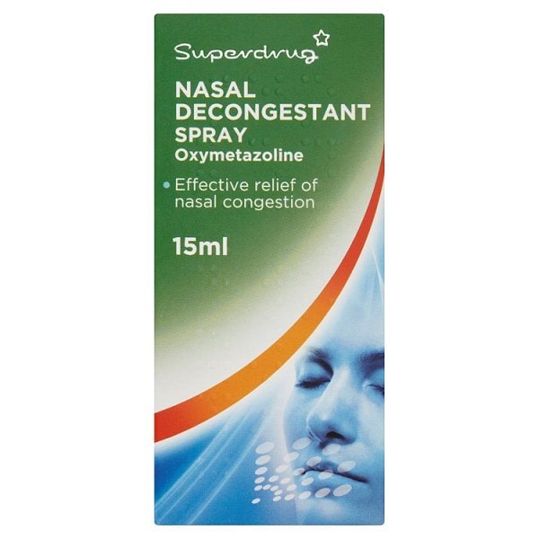 Superdrug Decongestion Nasal Spray 15ml