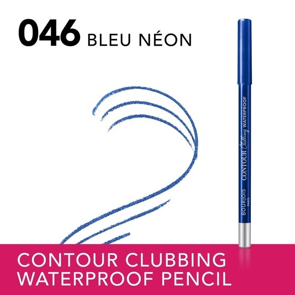 Bourjois Contour Clubbing Waterproof Eyeliner - Bleu Neon