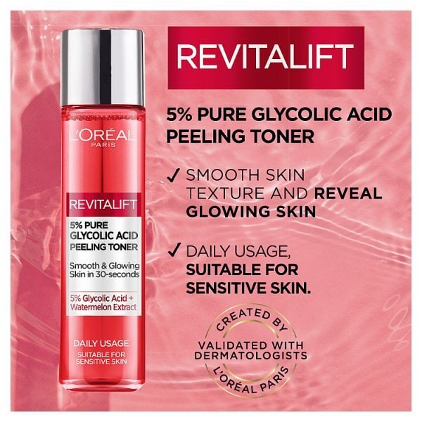 L'Oréal Paris Revitalift 5% Glycolic Acid Peeling Toner