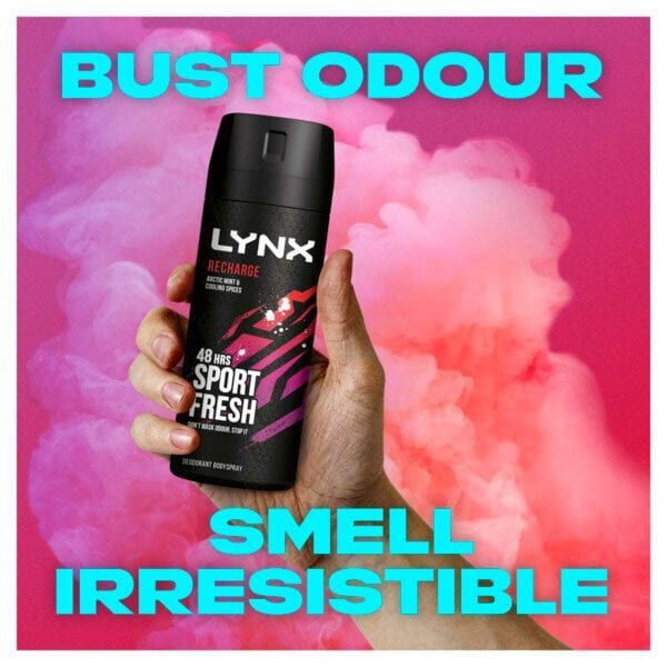 Lynx Sport Arctic Mint & Cooling Spices Recharge bodyspray