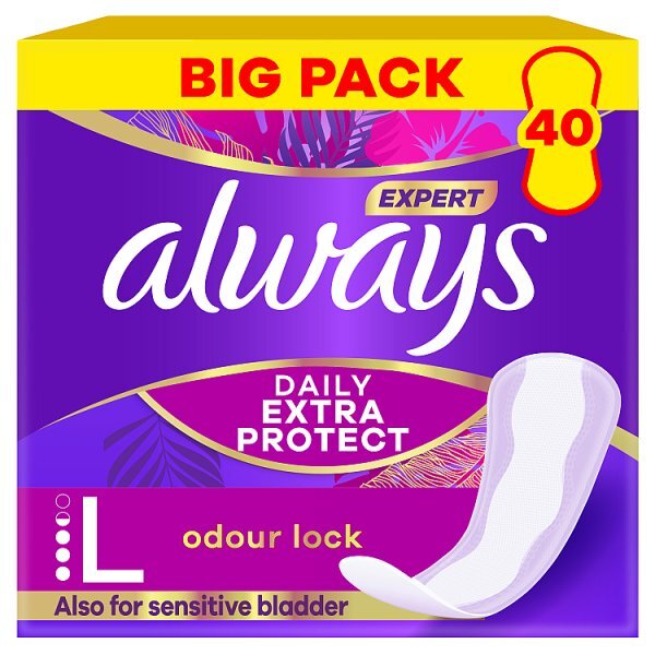 Always Dailies Large Profresh Panty Liners X 40