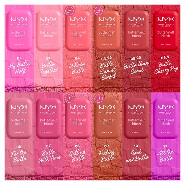 NYX Professional Makeup Buttermelt Blush For The Butta